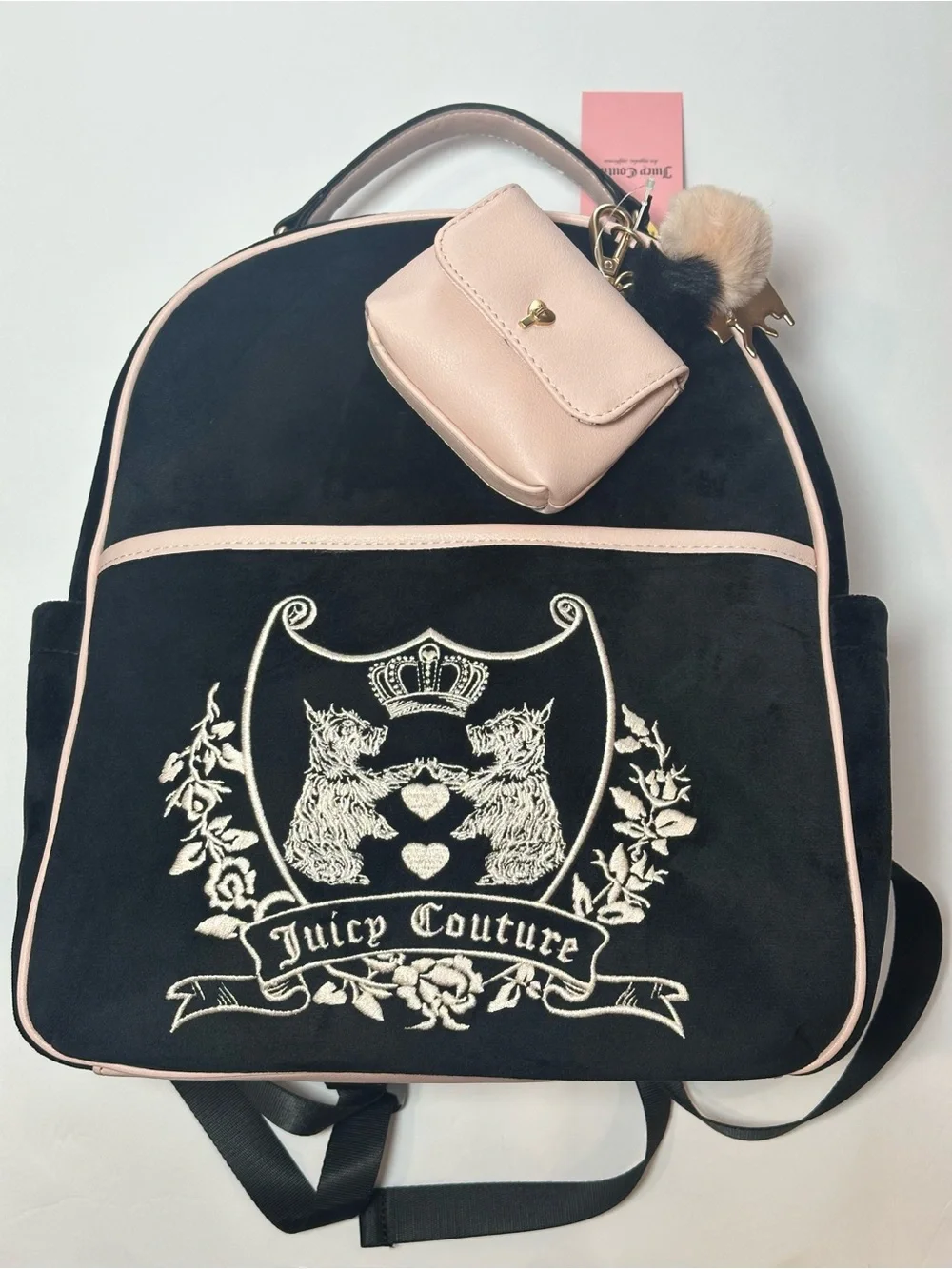 Juicy Couture black velvet